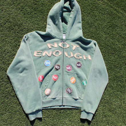 "Classic Patch" Hoodie Green