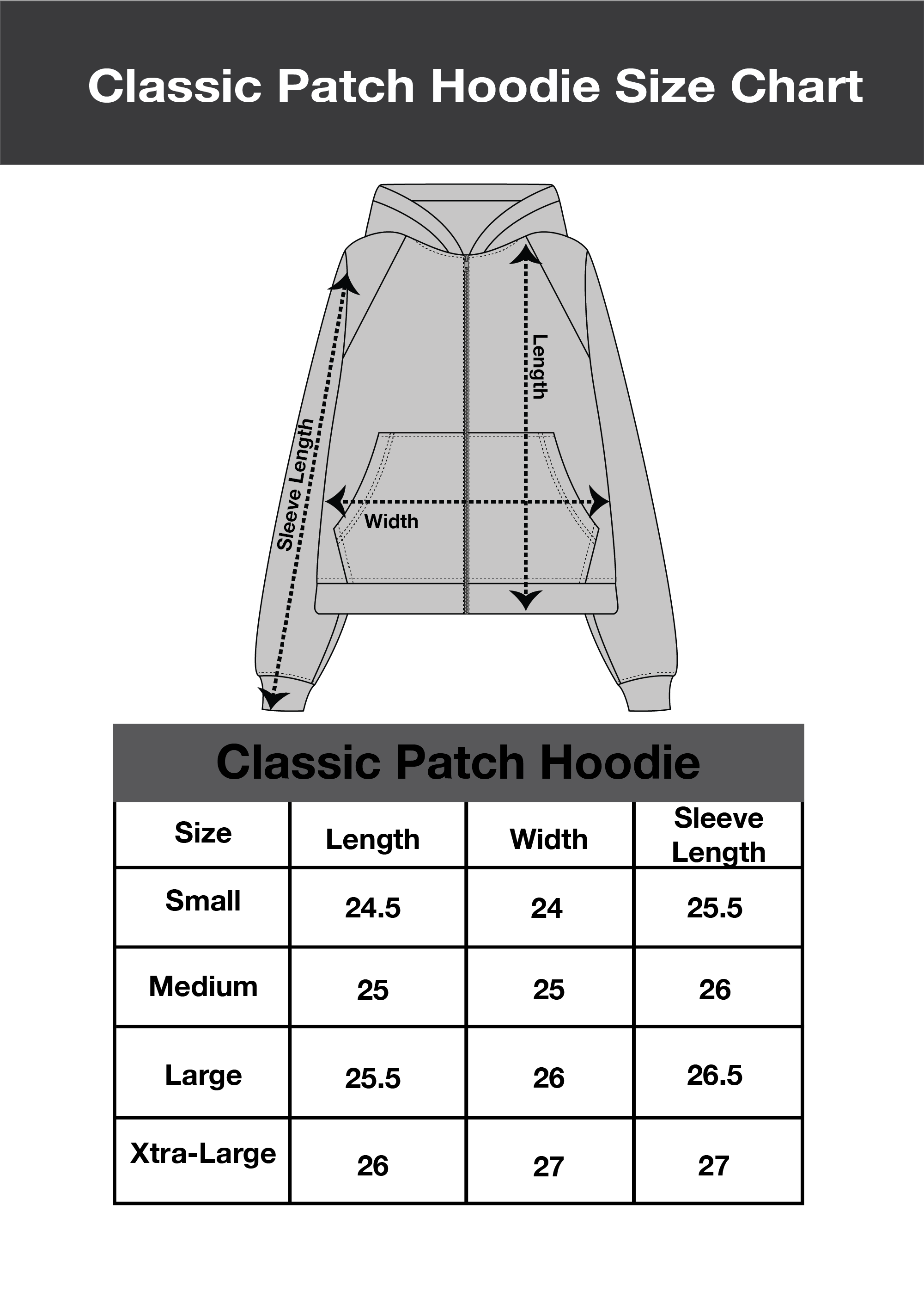 "Classic Patch" Hoodie Pink